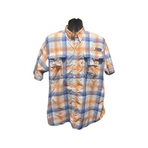 Columbia PFG Super Bahama Short Sleeve Shirt Men Size XL